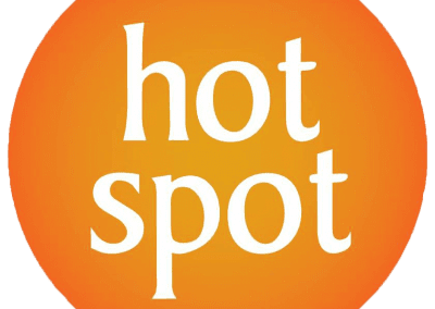 the yoga hot spot logo